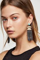 Western Leather Earrings By Free People